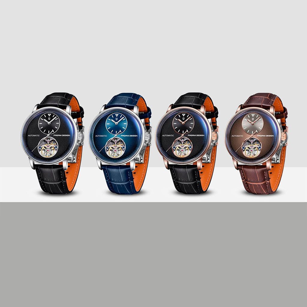 Design Tourbillon Silver Black
