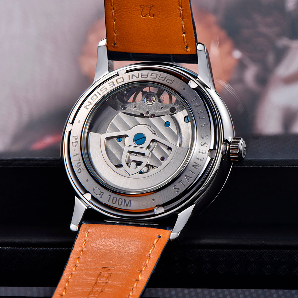 Design Tourbillon Silver Black